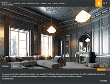 Tablet Screenshot of legran-immobilier.com